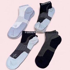Tommie Copper Women’s Compression Ankle Socks - Size 7-9.5